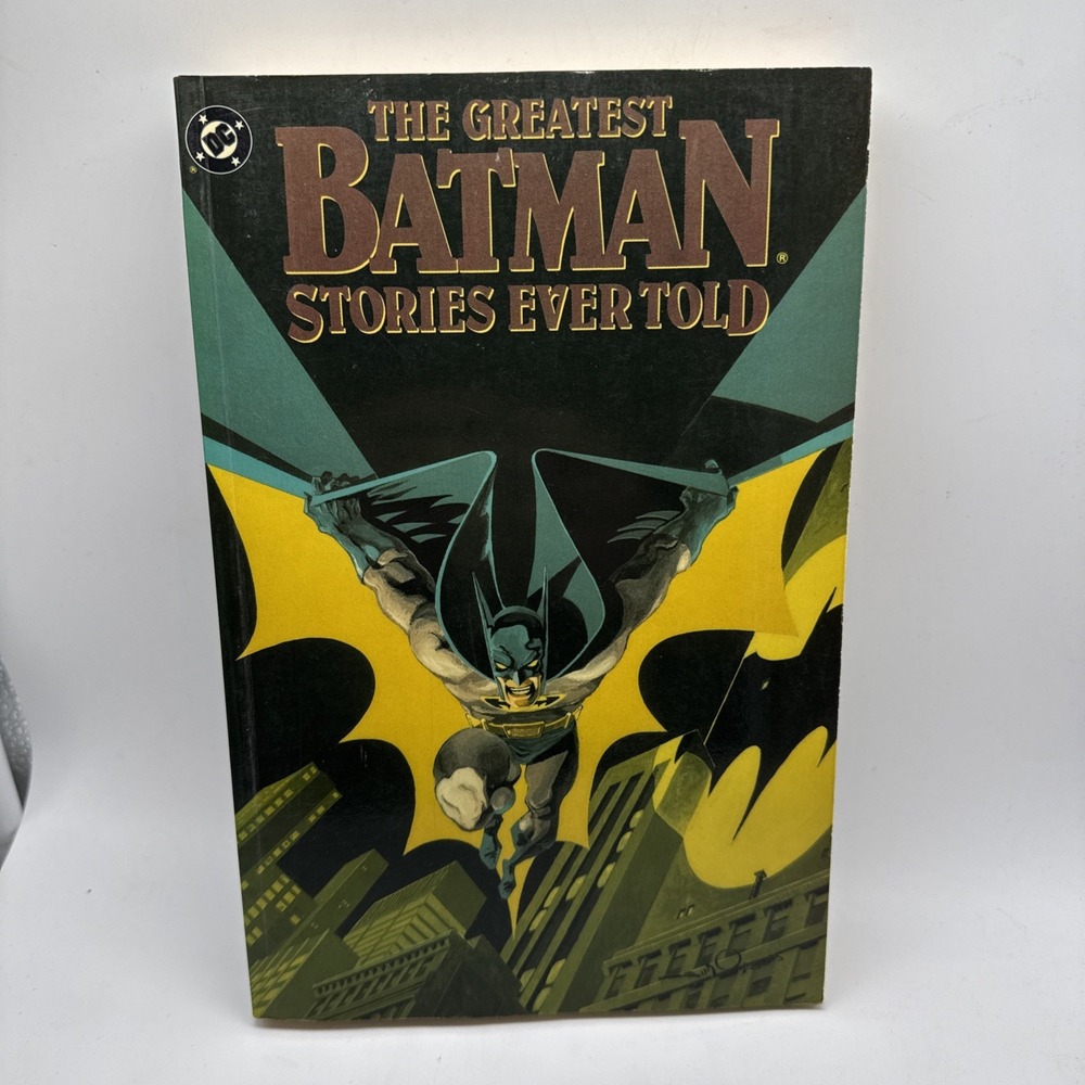 The Greatest Batman Stories Ever Told - 1988 Warner DC Graphic Novel Paperback